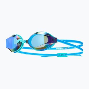 Detské plavecké okuliare TYR Blackops 140 Ev Racing Mirrored blue/turquoise