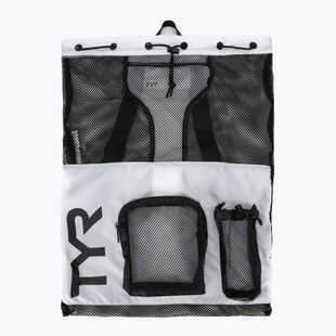 Plavecký vak TYR Big Mesh Mummy Bag 40 l white