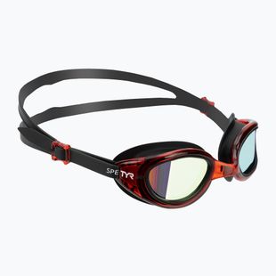 Plavecké okuliare TYR Special Ops 2.0 Mirrored black/red
