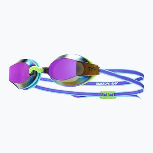 Detské plavecké okuliare TYR Blackops 140 Ev Racing Mirrored purple/multi