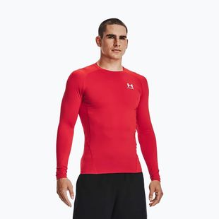 Under Armour pánske tričko s dlhým rukávom Ua Hg Armour Comp LS red 1361524-600