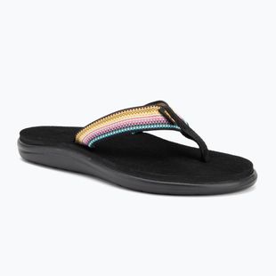 Dámske žabky Teva Voya Flip antiguous black multi