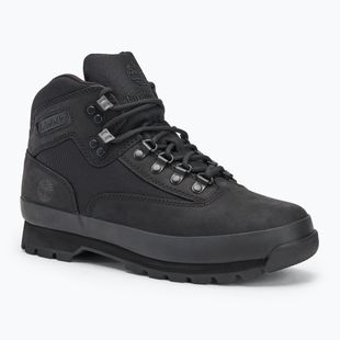 Pánske topánky Timberland Euro Hiker Mid Lace black nubuk