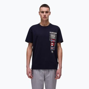 Pánske tričko Napapijri S-Turin 1 blu marine