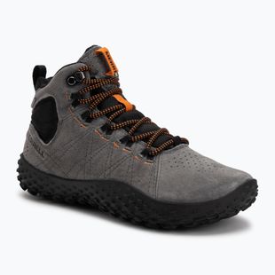 Pánske barefoot topánky Merrell Wrapt Mid WP granite