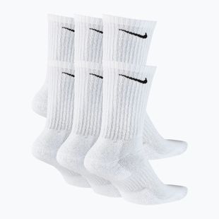 Ponožky Nike Everyday Cushioned 6 párov white/black