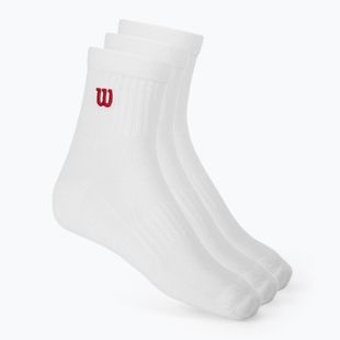 Ponožky Wilson Quarter Top 3 páry bright white