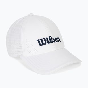 Šiltovka Wilson Active Perforated Cap bright white