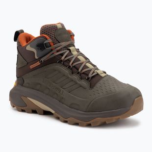 Pánske turistické topánky Merrell Moab Speed 2 Ltr Mid Wp olive