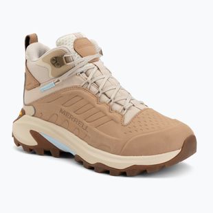 Dámske turistické topánky Merrell Maob Speed 2 Leather Mid Black