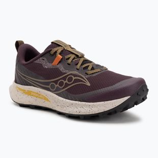 Pánske bežecké topánky Saucony Peregine 15 wine/kodiak