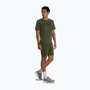 Pánske bežecké tričko Saucony Stopwatch fatigue heather