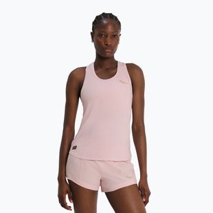 Dámske bežecké tričko Saucony Stopwatch Singlet silk heather
