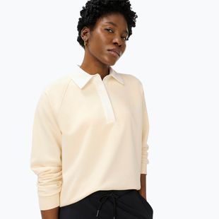 Dámska mikina Sweaty Betty Revive Rugby ecru beige
