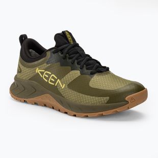 KEEN Versacore WP pánske turistické topánky dark olive/antique moss