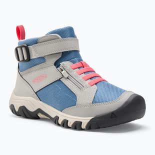 Juniorské turistické topánky KEEN Targhee Boundless alloy/rouge red