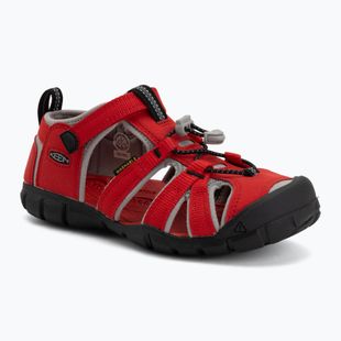 Juniorské sandále KEEN Seacamp II CNX red/alloy