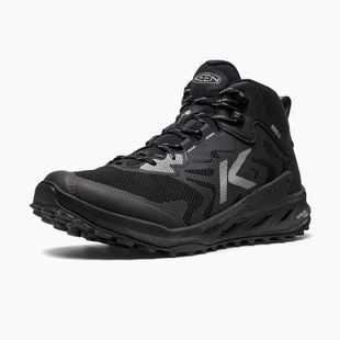 Pánske turistické topánky KEEN Zionic Nxt Mid Wp triple black