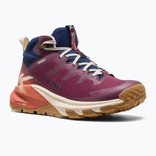 Dámske trekingové topánky KEEN Targhee Apex Mid Wp fig/burnt brick