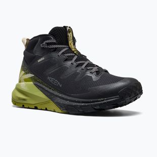 Pánske turistické topánky KEEN Targhee Apex Mid Wp black/golden cypress