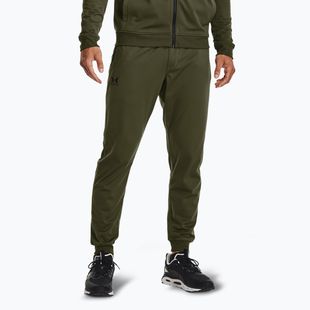 Pánske nohavice Under Armour Sportstyle Tricot Jogger marine od green/black