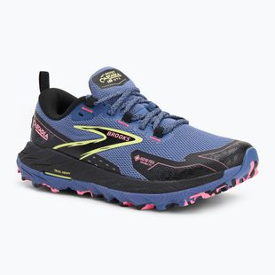 Dámska bežecká obuv Brooks Cascadia 18 GTX  grey blue/black/pink
