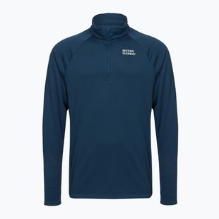 Pánska bežecká mikina Brooks Thermal Reflective 1/2 Zip blue
