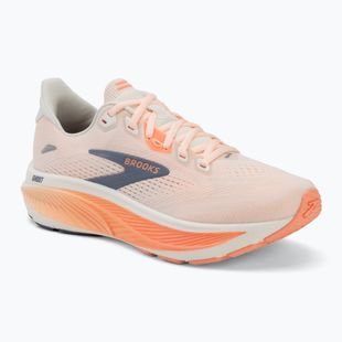 Dámske bežecké topánky Brooks Ghost 18 star white/cyber peach/grey