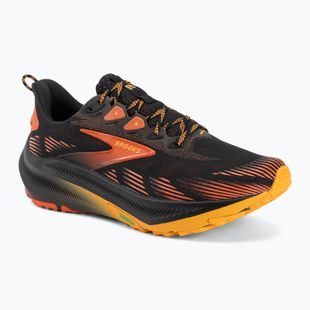 Pánske bežecké topánky Brooks Ghost Trail black/red/orange