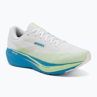 Pánske bežecké topánky Brooks Ghost Amp white/blue/paradise green