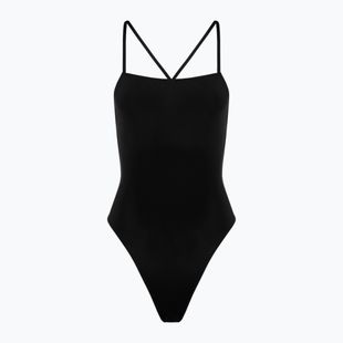 Dámske jednodielne plavky Hurley Solid Square Neck Moderate One Piece black