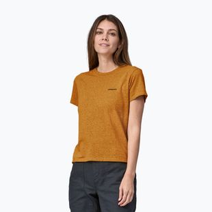 Dámske tričko Patagonia P-6 Logo Responsibili-Tee dried mango