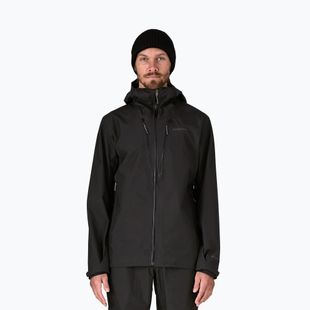 Patagonia pánska bunda do dažďa Triolet black