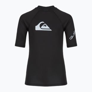Detské plavecké tričko Quiksilver All Time vallarta black