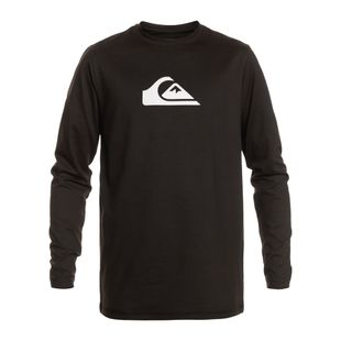 Pánske plavecké tričko longsleeve Quiksilver Solid Streak black