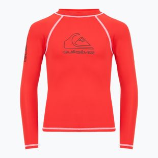 Detské plavecké tričko longsleeve Quiksilver On Tour red
