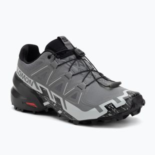 Pánske bežecké topánky Salomon Speedcross 6 Wide quiet shade/black/pearl blue