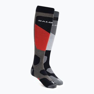 Salomon S/Access lyžiarske ponožky 2 páry black/beluga