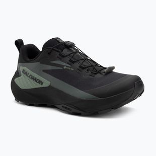 Pánske bežecké topánky Salomon Genesis GTX black/agave green/urban chic