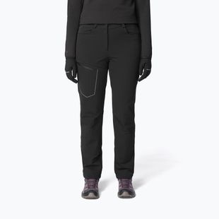 Dámske trekingové nohavice Salomon Wayfarer Warm deep black