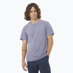 Pánske tričko Salomon Outline Tee blue granite