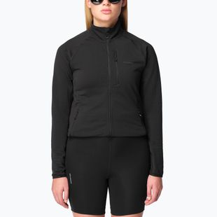 Dámska fleecová mikina Salomon Lightwarm Full Zip deep black