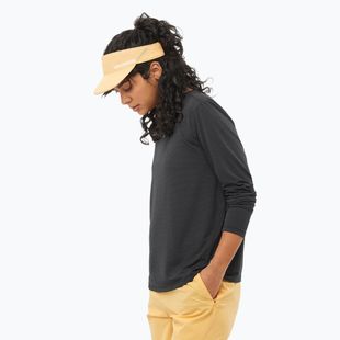 Dámske bežecké tričko s dlhým rukávom Salomon SHAKEout Core deep black