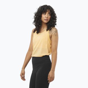 Dámske bežecké tielko Salomon SHAKEout Air Tank warm apricot
