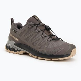 Salomon XA Pro 3D V9 GTX dámska bežecká obuv plum kitten/black/gul