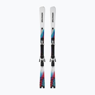 Zjazdové lyže Salomon Addikt + viazanie MI12 GW white/neon blue/red