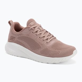 Dámské boty SKECHERS Bobs Squad Chaos Face Off blush pink