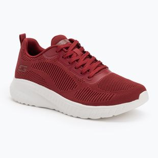 SKECHERS Dámske topánky Bobs Squad Chaos Face Off red