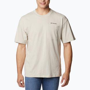 Columbia Break It Down pánske trekingové tričko béžové 2037491278