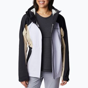 Columbia Mazama Trail dámska bunda do dažďa čierna a fialová 2035001569